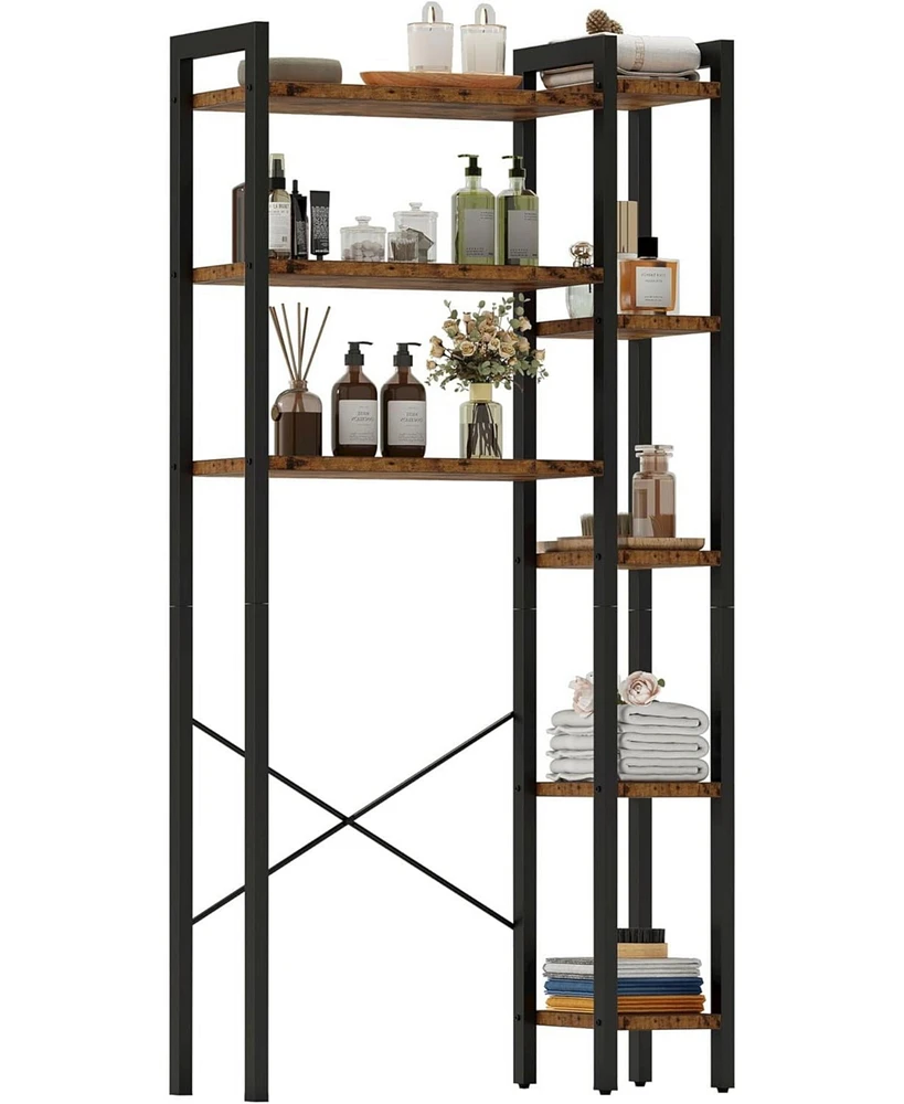 Over The Toilet Storage with 8-Titer Shelf