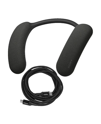 Sony Bravia Theater U Wearable Tv Speaker Black Bundle