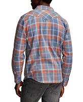 Lucky Brand Men's Masa Western Twill Long Sleeve Shirt