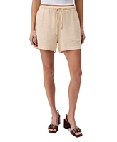 Calvin Klein Jeans Women's Double Gauze Pull-On Shorts