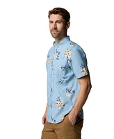 Columbia Men's Rapid Rivers Printed Short Sleeve Shirt