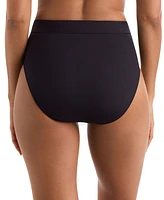 Mimi Flamingo Women's Brooke High-Waisted Bikini Bottoms
