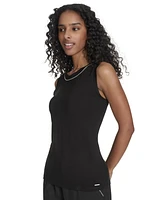 Calvin Klein Women's Crewneck Sleeveless Top