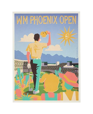 Lee Wybranski Art Design Wm Phoenix Open 18" x 24" Poster