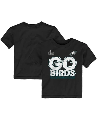 Fanatics Toddler Black Philadelphia Eagles Super Bowl Lix Champions Local T-Shirt