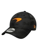 New Era Men's Black McLaren F1 Team Fanwear 9FORTY Adjustable Hat