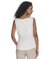 Calvin Klein Women's Twisted-Strap Sleeveless Top