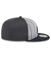 New Era Men's Gray Minnesota Twins 2025 Batting Practice 59FIFTY Fitted Hat