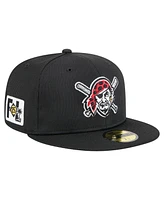 New Era Men's Black Pittsburgh Pirates 2025 Spring Training 59FIFTY Fitted Hat