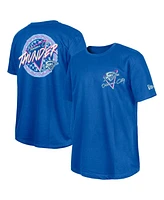 New Era Blue Oklahoma City Thunder Glow-in-the-Dark T-Shirt