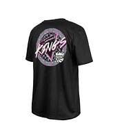 New Era Black Sacramento Kings Glow-in-the-Dark T-Shirt