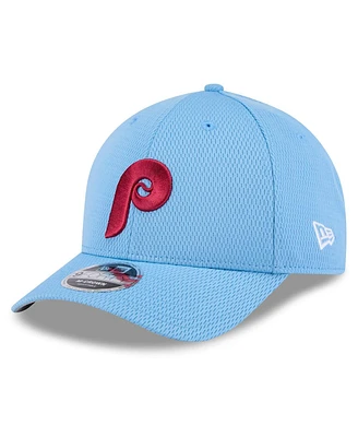 New Era Men's Light Blue Philadelphia Phillies 2025 Mlb Clubhouse 9FORTY M-Crown Adjustable Hat