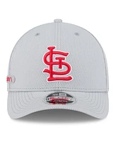 New Era Men's St. Louis Cardinals 2025 Mlb Clubhouse 9FORTY M-Crown Adjustable Hat