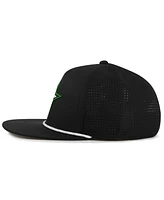 American Needle Men's Black Dallas Stars Buxton Pro Tech Adjustable Hat