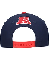 Outerstuff Preschool Navy/Red New England Patriots Lock Up Snapback Hat