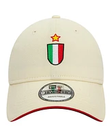 New Era Men's Cream Ac Milan 1993 9TWENTY Adjustable Hat