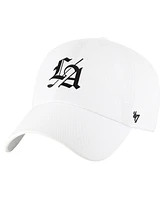 '47 Brand Men's White Tgl Los Angeles Golf Club Clean Up Adjustable Hat