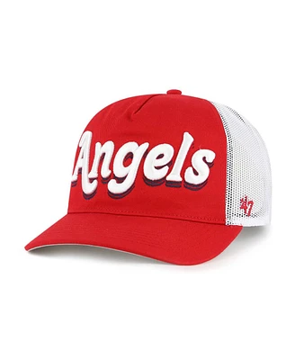 '47 Brand Women's Red Los Angeles Angels Biloxi Hitch Adjustable Hat