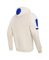 Pro Standard Men's Cream Golden State Warriors Triple Tonal Dk Pullover Hoodie