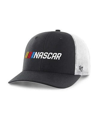'47 Brand Men's Black Nascar Trucker Adjustable Hat