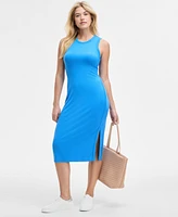 On 34th Women's Ribbed Knit Midi Dress, Exclusively at Macy's
