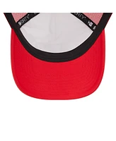 New Era Men's White/Red St. Louis Cardinals Spring Training Circle Foam A-Frame 9FORTY Trucker Adjustable Hat