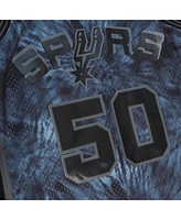 Mitchell & Ness Men's David Robinson Black San Antonio Spurs Hardwood Classics 1998/99 Tie-Dye Swingman Jersey