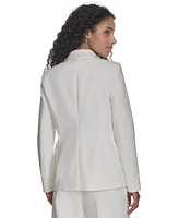 Calvin Klein Women's One-Button Blazer
