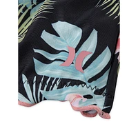 Hurley Big Girls Halter Floral-Print Two-Piece Swimsuit