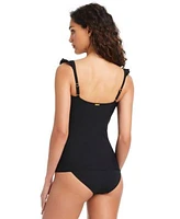 Beyond Control Womens Ruffled Tankini Bottoms