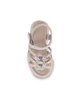 Jessica Simpson Little and Big Girls Georgie Alessa Almond-Toe Sandal