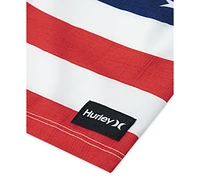 Hurley Big Boys Americana Pull-On Swim Shorts
