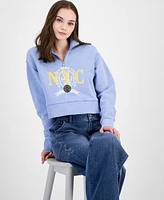 Tommy Jeans Women's Half-Zip Varsity Sweatshirt