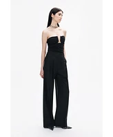 Nocturne Women's Double-Pleated Pants