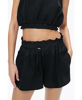 Nocturne Women's Mini Shorts with Printed Details