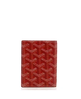 Pre-Owned Goyard Saint Pierre Card Case Coated Canvas