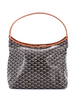 Pre-Owned Goyard Boheme Hobo Coated Canvas