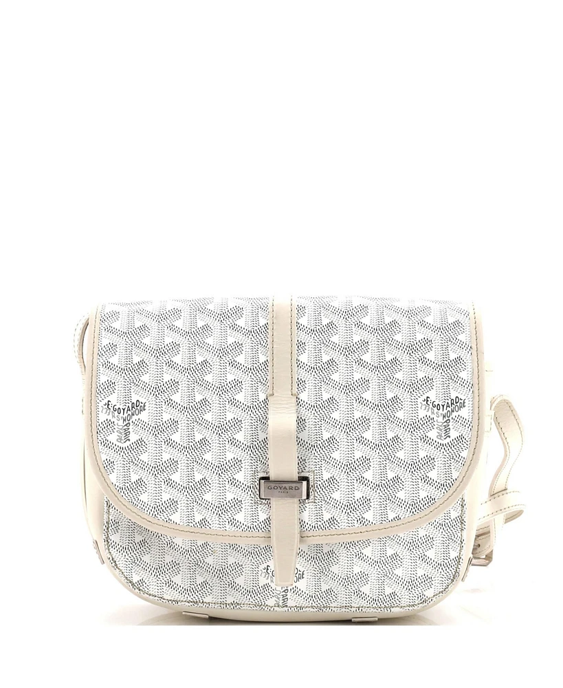 Pre-Owned Goyard Pm Belvedere Ii Messenger Bag Coated Canvas