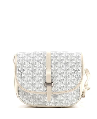 Pre-Owned Goyard Pm Belvedere Ii Messenger Bag Coated Canvas