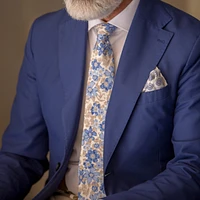 Elizabetta Men's Altamura - Printed Silk Tie for Men