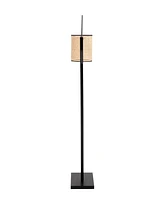 LumiSource Arturo 60" Wood and Metal Floor Lamp
