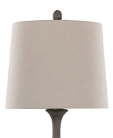 LumiSource Cipolla Poly 29" Polyresin Table Lamp, Set of 2