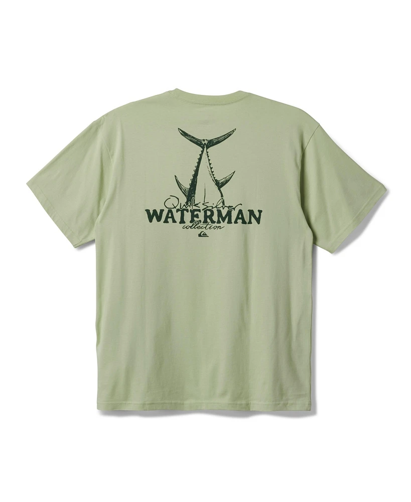 Quiksilver Waterman Men's Core Fisherman Screen T-Shirt