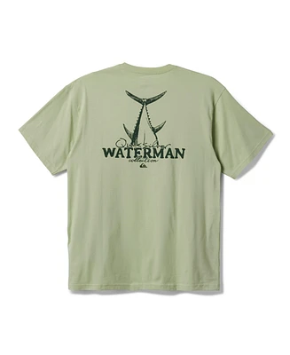 Quiksilver Waterman Men's Core Fisherman Screen T-Shirt