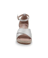 Kenneth Cole Reaction Little and Big Girls Anastasia Charlie Cork Wedge Sandals