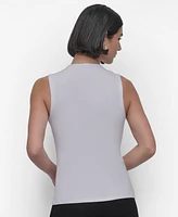 Dkny Women's Sleeveless Rib-Knit Vest Top