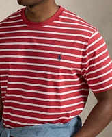 Polo Ralph Lauren Men's Big & Tall Striped Jersey Crewneck T-Shirt