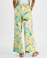 I.n.c. International Concepts Petite Wide-Leg Pull-On Pants, Exclusively at Macy's