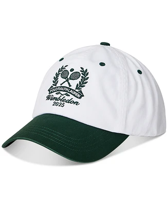 Polo Ralph Lauren Unisex Wimbledon Crest Twill Cap