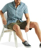 Nautica Men's Classic-Fit Stretch Plaid Button-Down Shirt